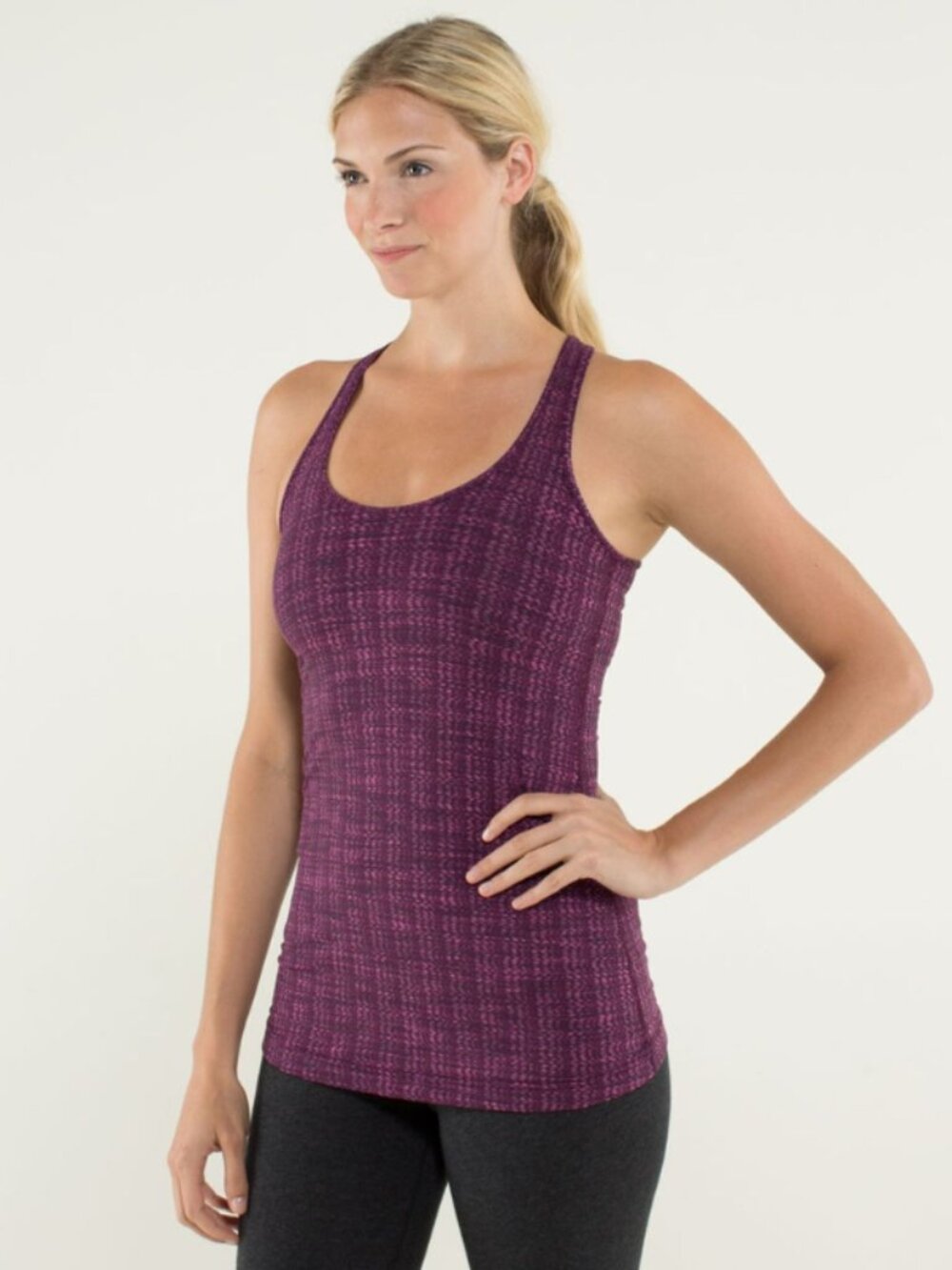 Lululemon Cool Racerback in Ziggy Wee August Glo